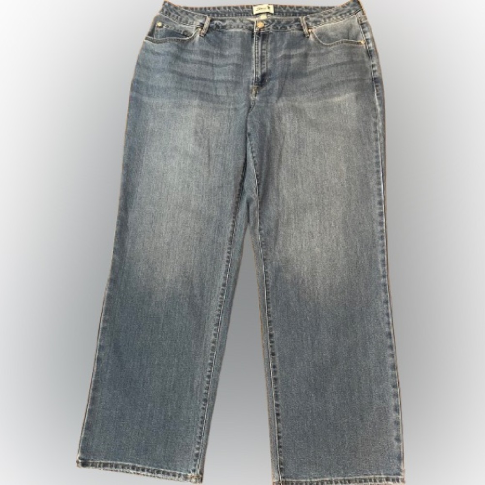 NWT Seven7 Loose Straight Premium Women’s Denim Jeans Size 18W